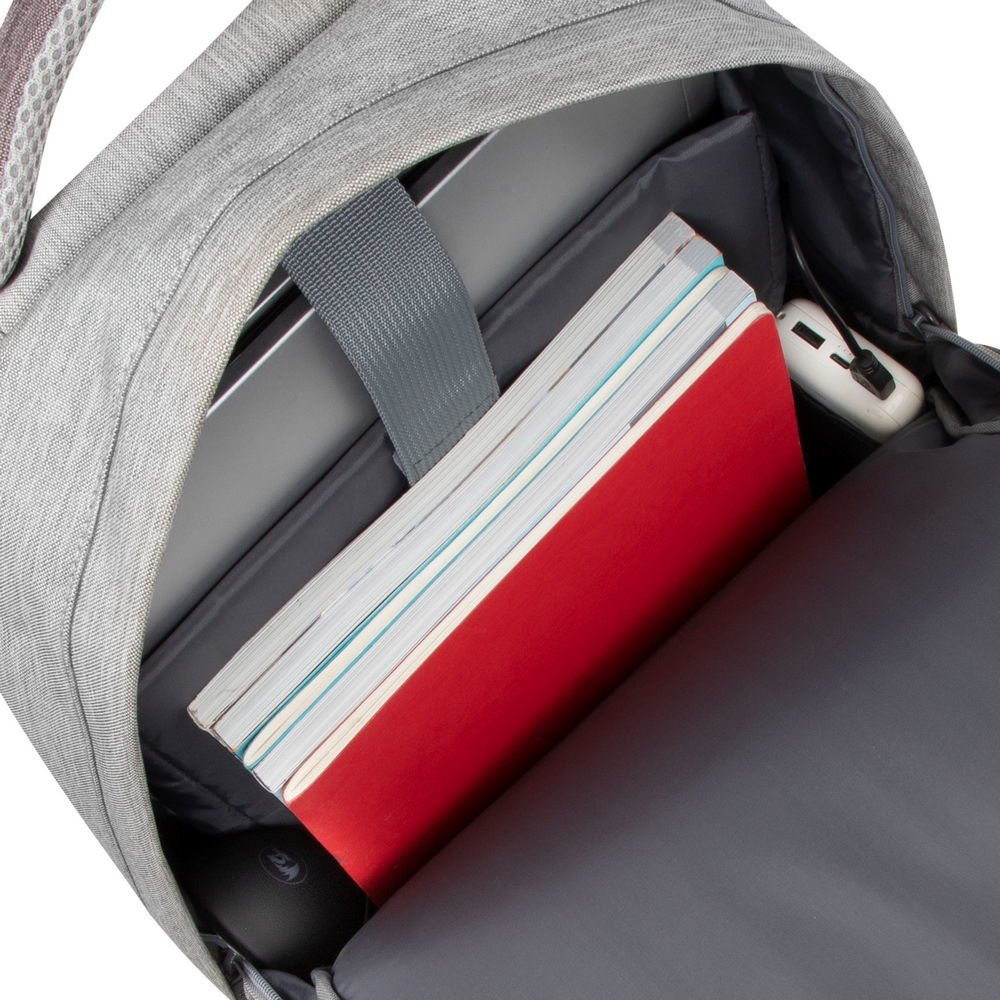 EAN 4260403579831 - Rivacase 7562 39,6 cm (15.6") Mochila Gris, Moca imagen 16