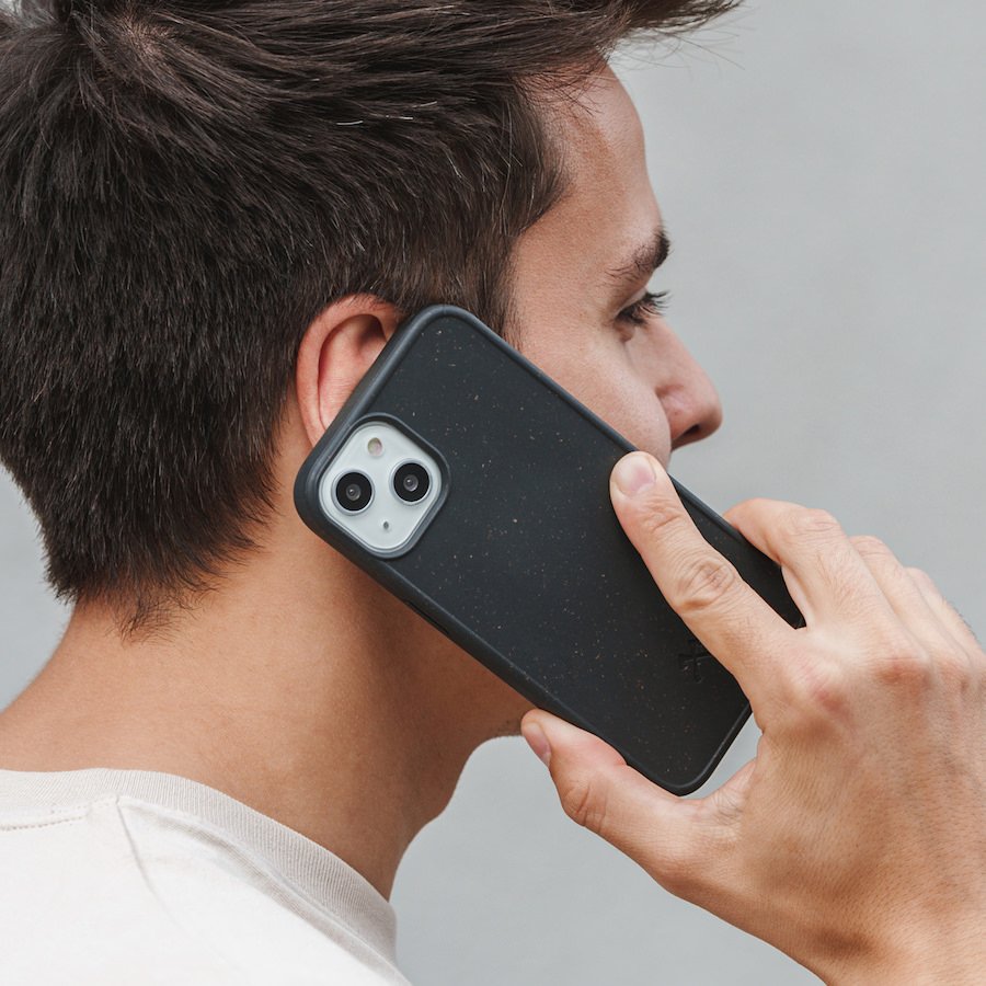 Woodcessories Eco674 Funda Para Phone 14 Max (6.7") Negro