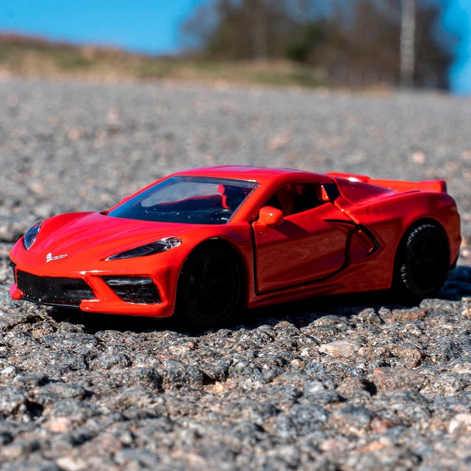 EAN 4006874023592 - Siku Chevrolet Corvette Stingray Modelo a escala de coche deportivo Previamente montado 1:50 imagen 6