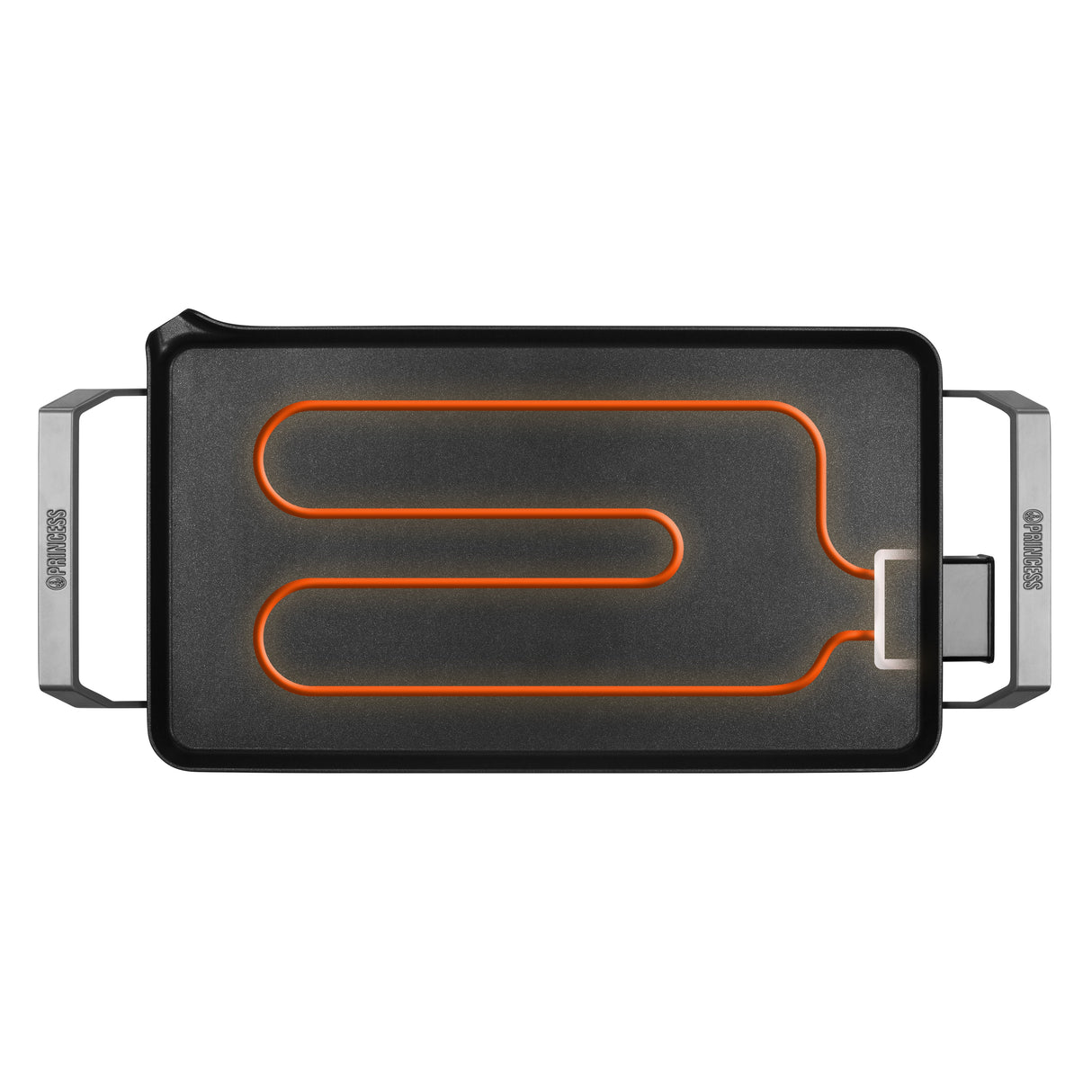 Plancha De Asar Princess Table Chef Premium Xl 103110 2500w Tamaño 46*26cm