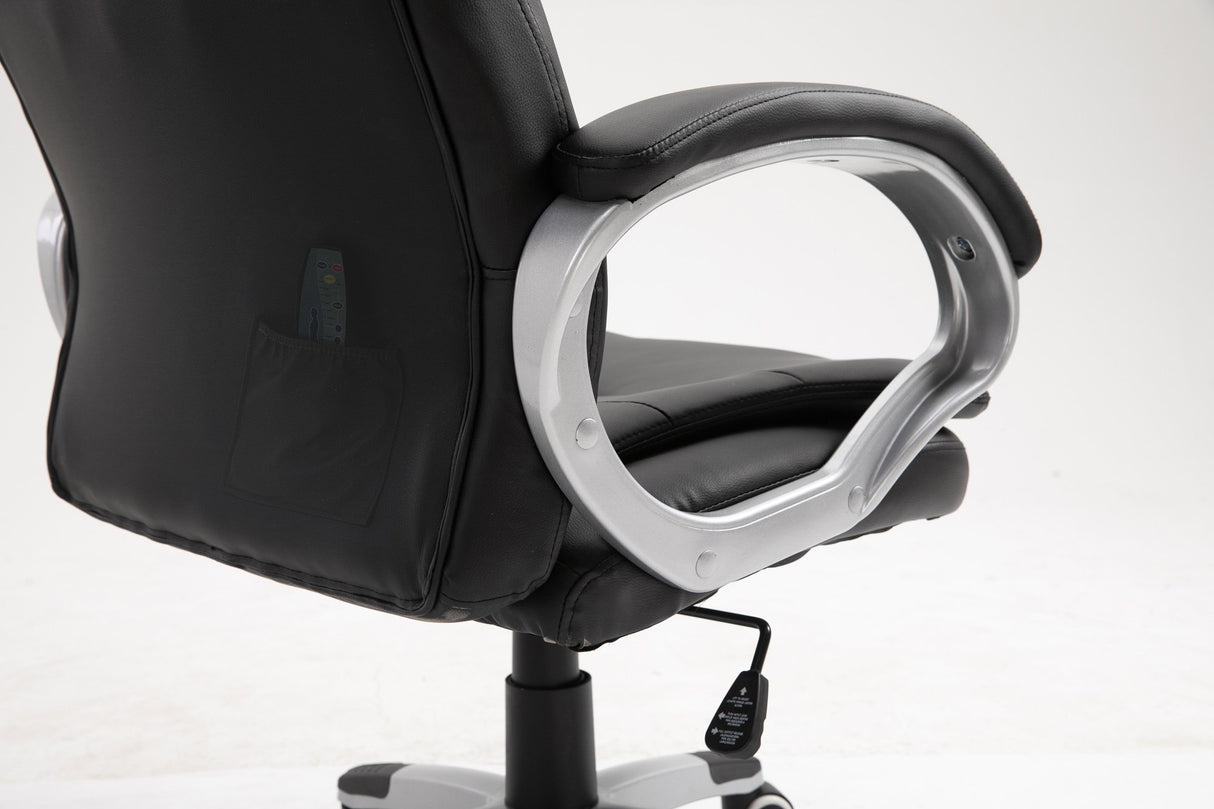 Silla Activejet De Oficina Con Masaje, Calefactable Yk7304 Negro