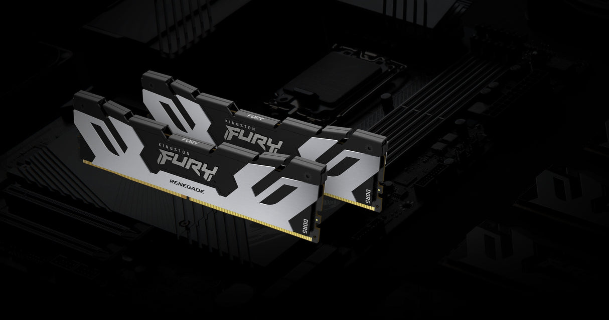 Kingston Fury Kf572c38rs-24, Memoria Ram Plateado/Negro