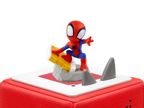 Tonies Spidey Y Sus Súper Amigos: El Equipo Spidey Y Otras 3 Emocionantes Aventuras, Juego De Radio Con Figuras De Juguete 11000462