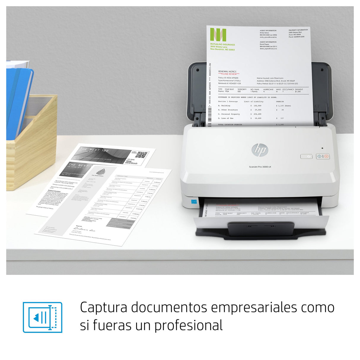 EAN 0193808948619 - HP ScanJet Pro 3000 s4 Escáner alimentado con hojas 600 x 600 DPI A4 Negro, Blanco imagen 7