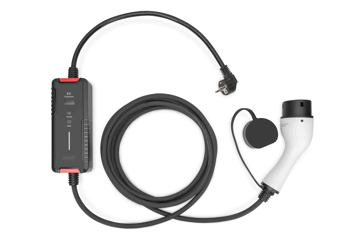 EAN 4016032487791 - Digitus DK-1P16-A-050-BL cable de carga para vehículo eléctrico Negro Type 2 Schuko 1 5 m imagen 1