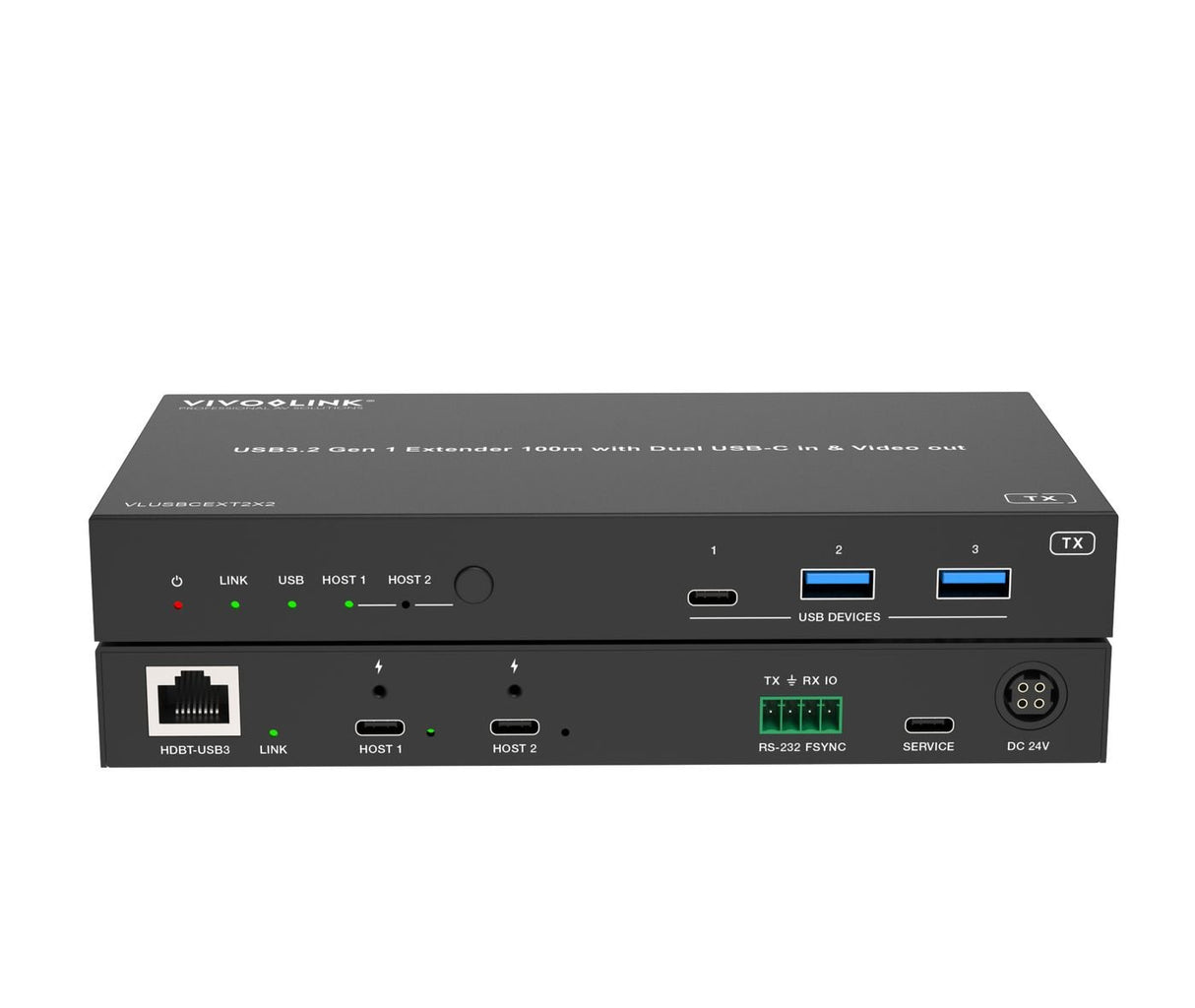 EAN 5715063709559 - Vivolink VLUSBCEXT2X2 extensor KVM imagen 6