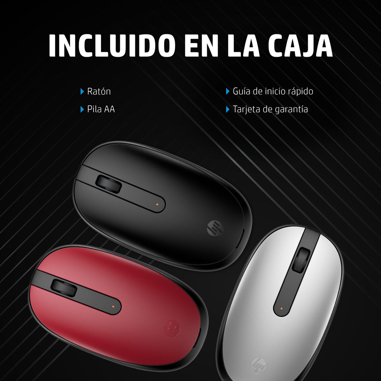 EAN 0195908483175 - HP 240 Black Bluetooth Mouse ratón Ambidextro Óptico 1600 DPI imagen 9