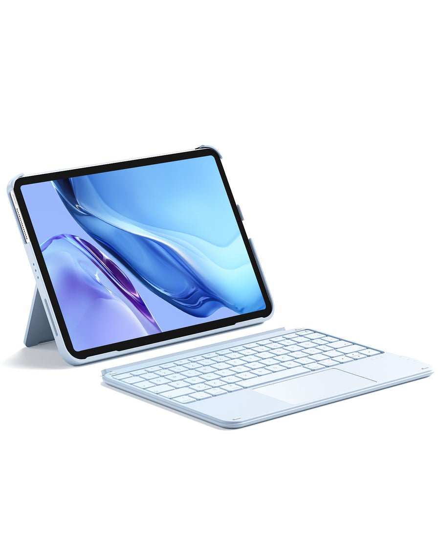 EAN 6976521111393 - Inateck KB04122 QWERTZ Bluetooth Azul imagen 1