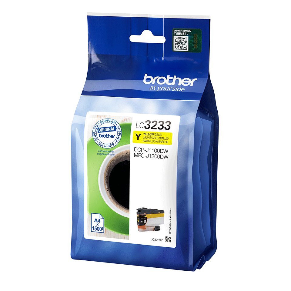 EAN 4977766789387 - Brother LC3233Y cartucho de tinta 1 pieza(s) Original Rendimiento estándar Amarillo imagen 2