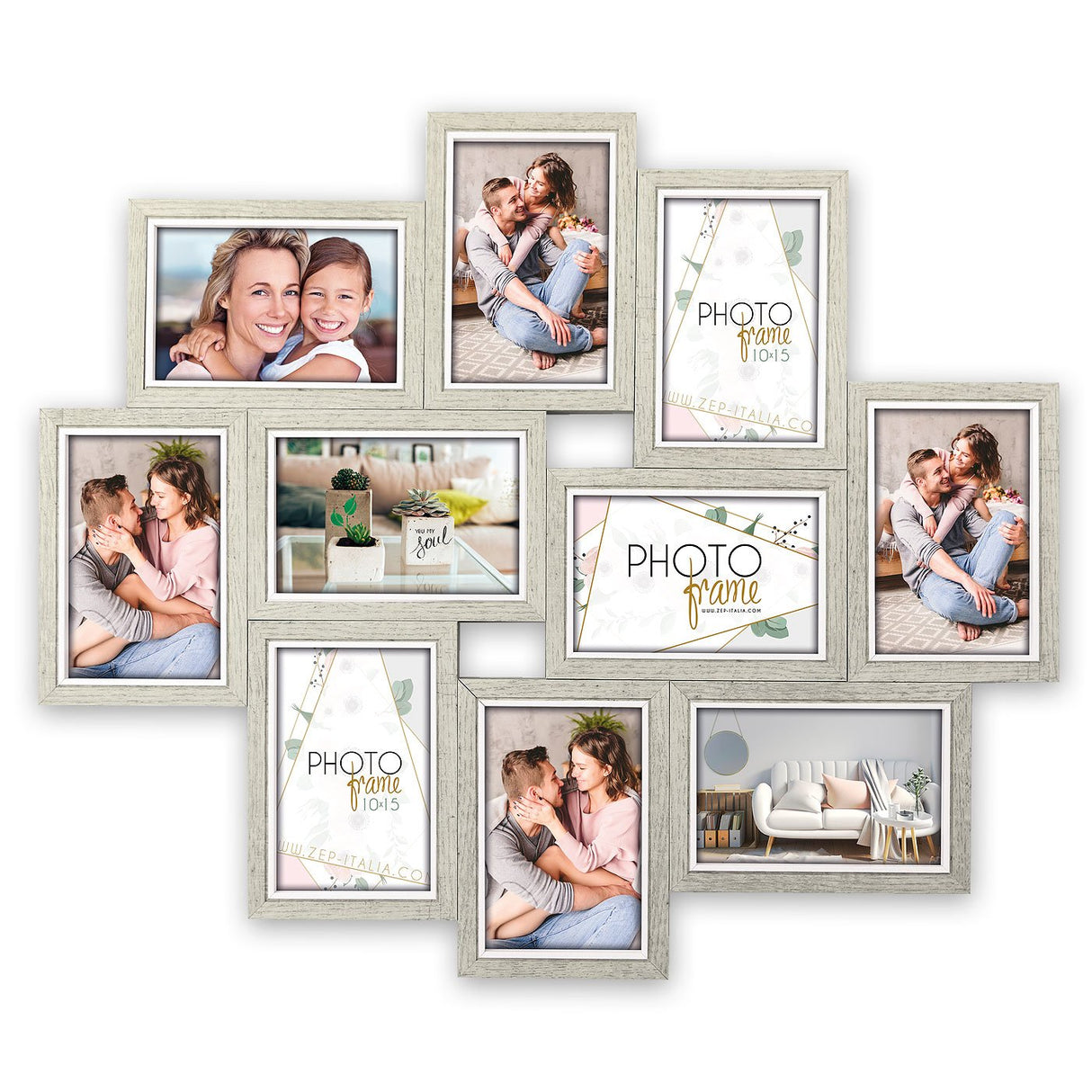EAN 8020912063391 - ZEP Brema Marco digital Gris, Blanco imagen 1