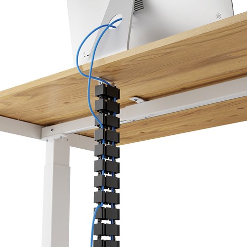Fellowes Cablewirbelsäule 128,8x12,9cm Magnetisch Negro