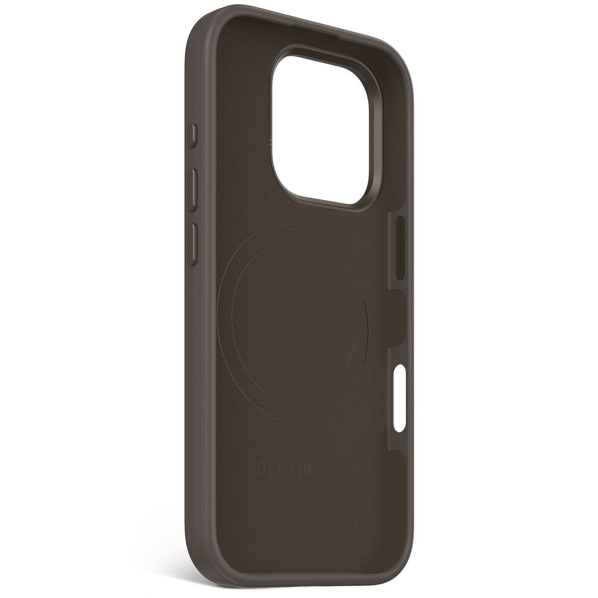 Decoded Antimicrobial Silicone Backcover Iphone 16 Pro Black