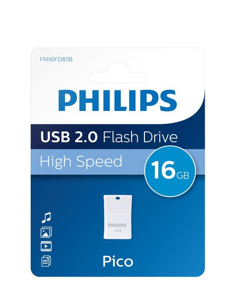Pendrive Philips Usb-Stick 16gb 2.0 Usb Pico