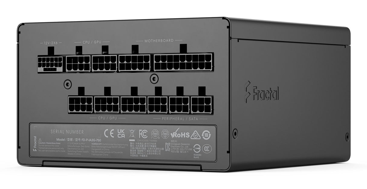 EAN 7340172710257 - Fractal Design Ion 3 Gold 750W unidad de fuente de alimentación 24-pin ATX ATX Negro imagen 8