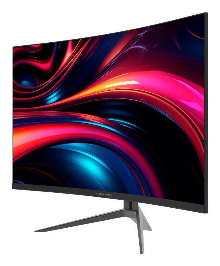 Lc-Power Lc-M32qc Pantalla Para Pc 80 Cm (31.5") 2560 X 1440 Pixeles Quad Hd Lcd Negro, Rojo