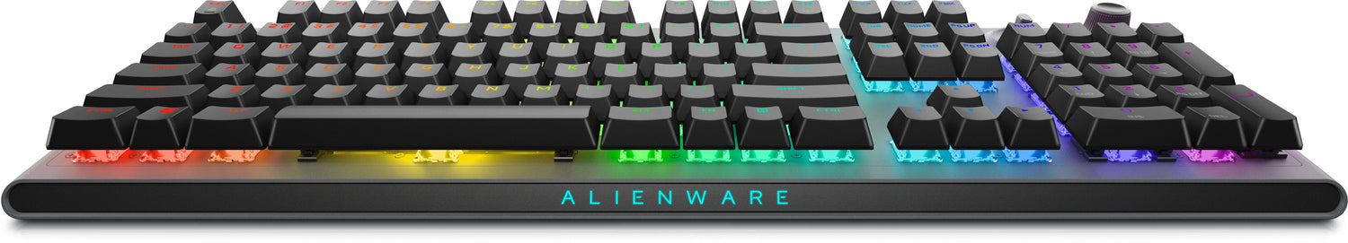Teclado Dell Alienware Tri Mode Wireless Gaming Aw920k Inalambrico Ingles Gris