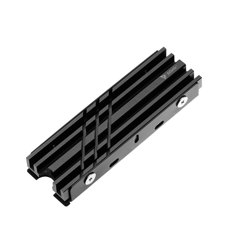 Savio Refrigeración Para Ssd M.2 Nvme 2280, Ak-60, Negro