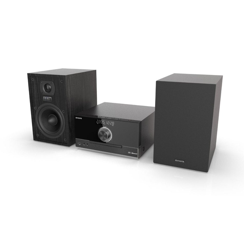 Aiwa Msbtu-600 Black Microcadena 100w Con Altavoces