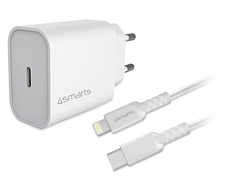 4smarts Cargador 20w 1,5m Lightning Cable Para Iphone / Ipad