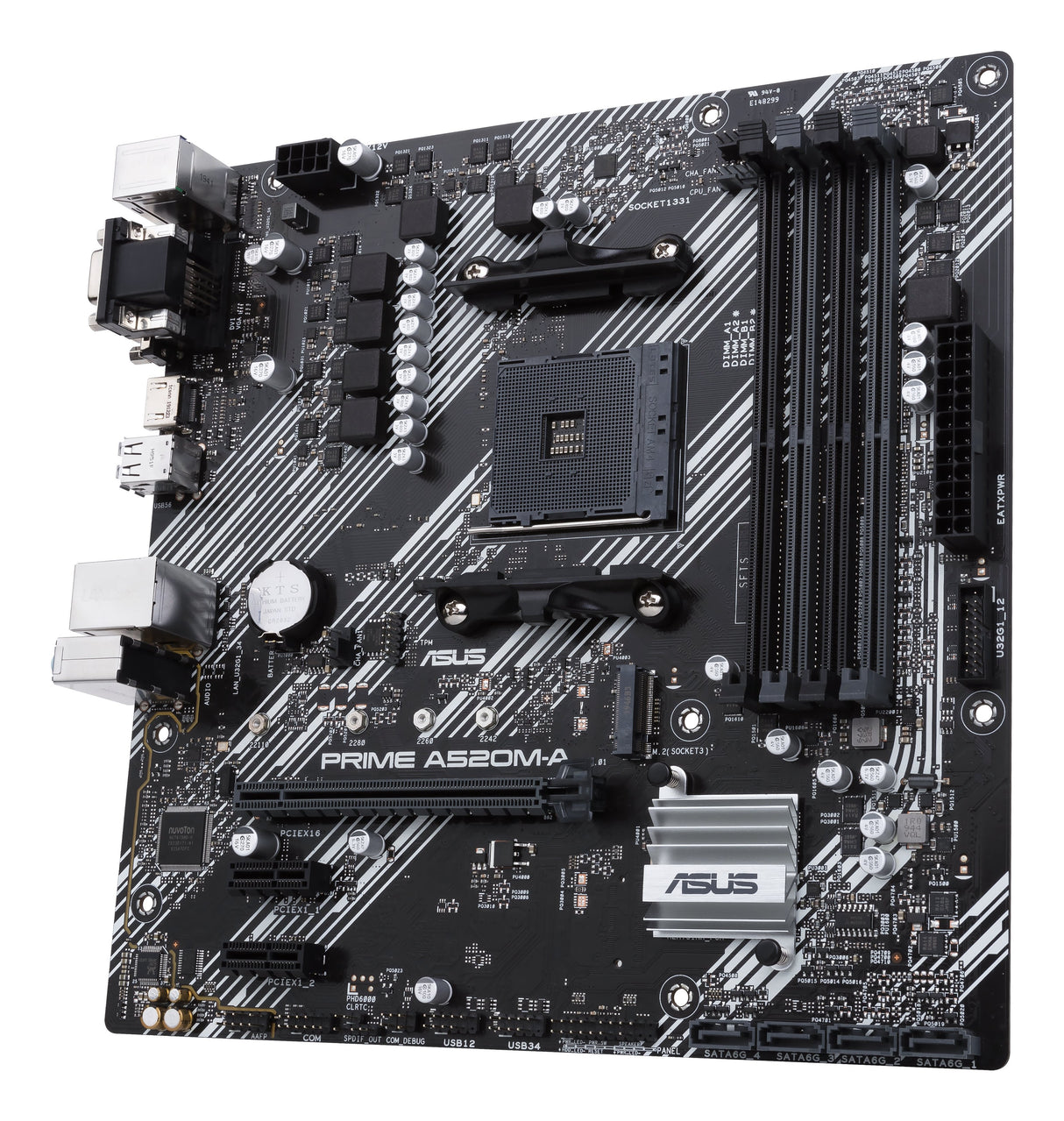EAN 0195553135399 - ASUS PRIME A520M-A II/CSM AMD A520 Zócalo AM4 micro ATX imagen 6