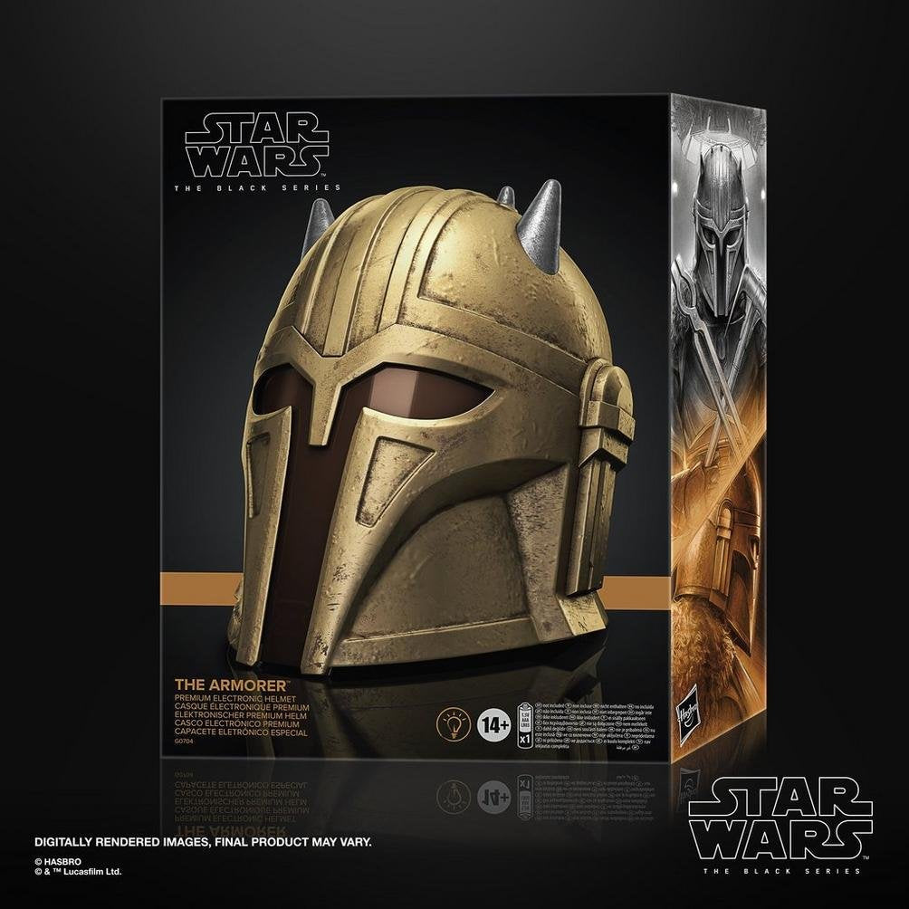 EAN 5010996282132 - Star Wars The Black Series The Armorer Electronic Helmet imagen 9