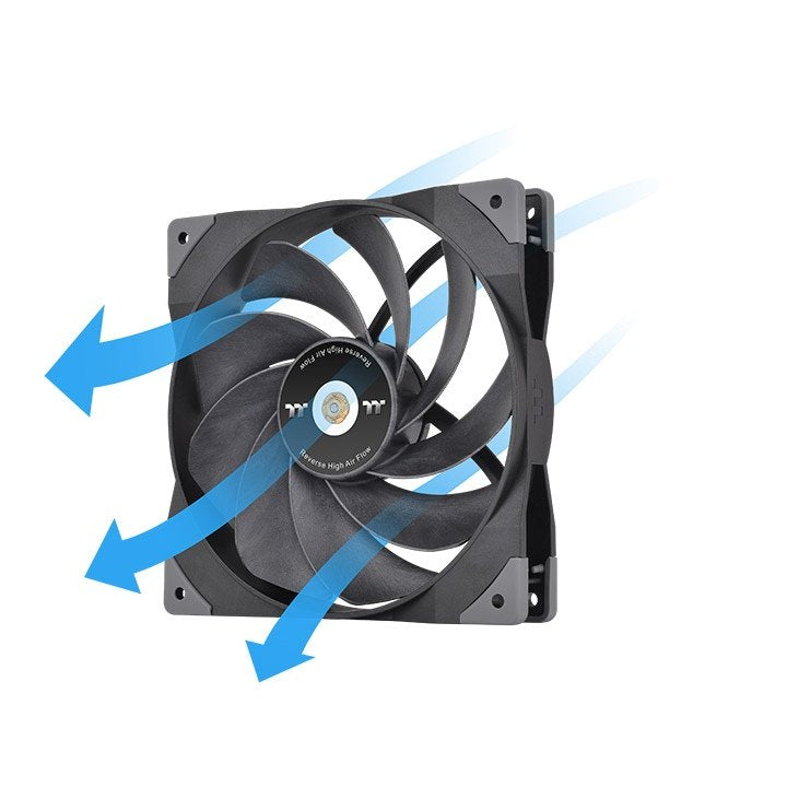 EAN 4713227536387 - Thermaltake SWAFAN GT14 Carcasa del ordenador Ventilador 14 cm Negro 1 pieza(s) imagen 4