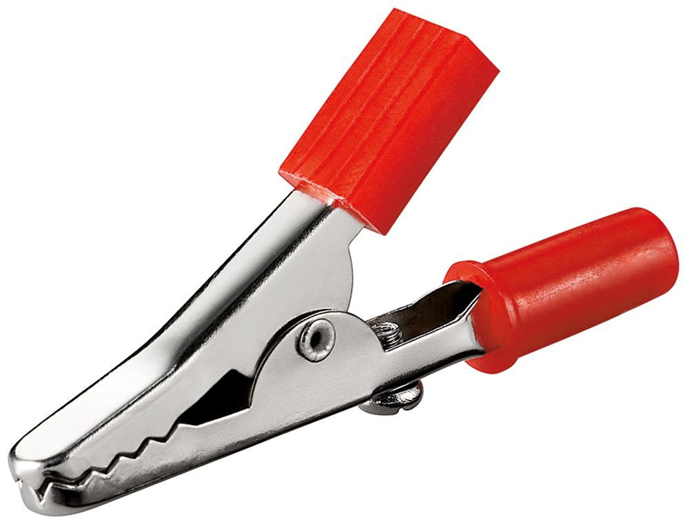 EAN 4040849114137 - Goobay 11413 conector Alligator Clip Rojo imagen 1
