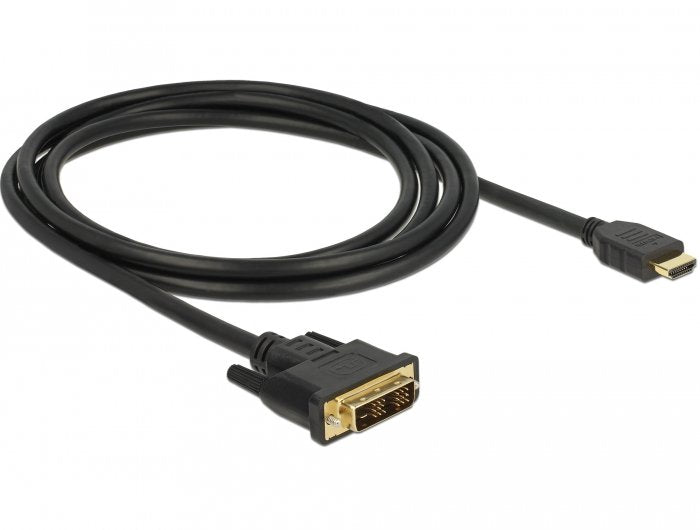 Delock 85584 Cable Hdmi -> Dvi-D 2m  Negro