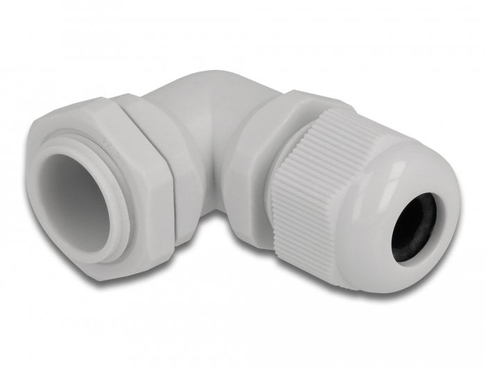 Delock Prensaestopas 90° Angulado Pg11 Gris