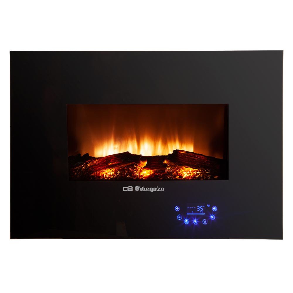 EAN 8435568400580 - Orbegozo CM 8000 chimenea Interior Chimenea eléctrica de pared Eléctrico Negro imagen 1