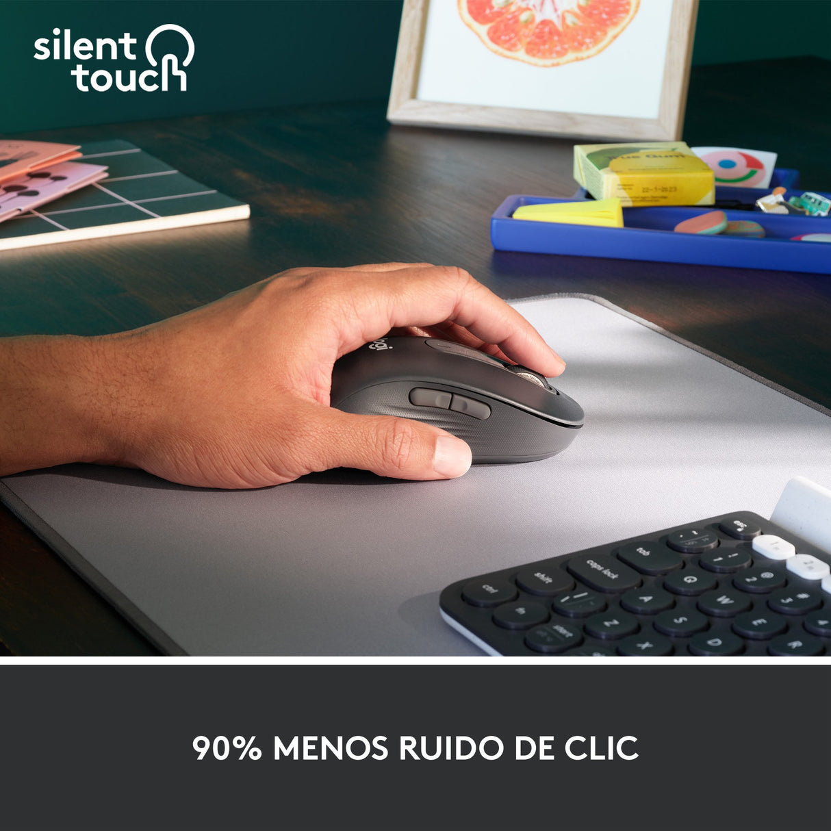 EAN 5099206097209 - Logitech 910-006239 ratón Oficina Izquierda Bluetooth Óptico 4000 DPI imagen 8