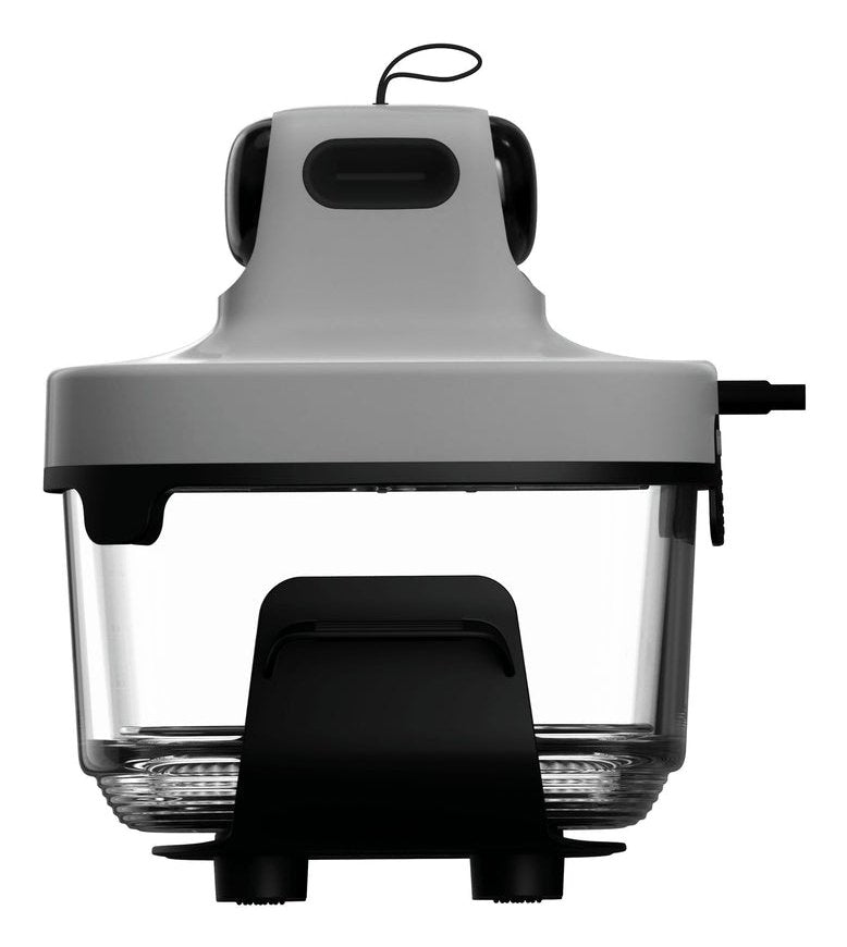 Dreame Tasti Sencillo Independiente 1500 W Freidora De Aire Caliente Negro, Transparente, Blanco