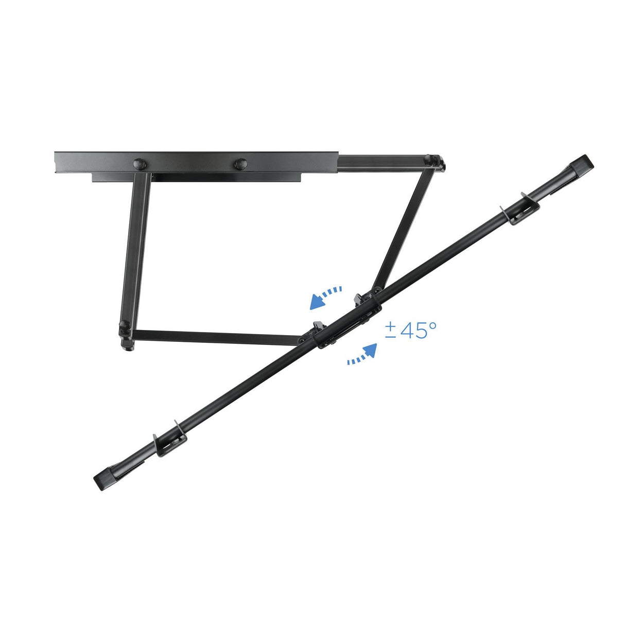 Tooq Soporte De Pared Con Doble Brazo Articulado Para Tv De 60"-100" - Giratorio E Inclinable - Peso Max 80kg - Vesa