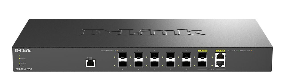 EAN 790069412752 - D-Link DXS-1210-12SC switch Gestionado L2/L3 1U Negro, Plata imagen 1