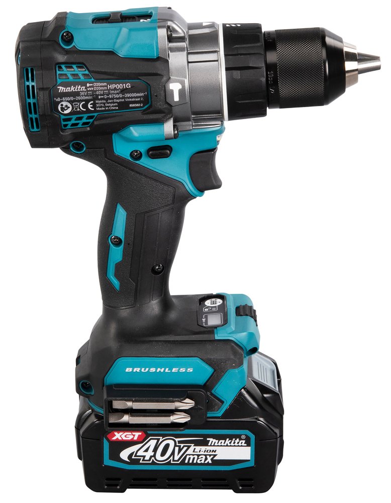 Taladro De Impacto Inalámbrico Makita Hp001gd201 Xgt, 40 Voltios