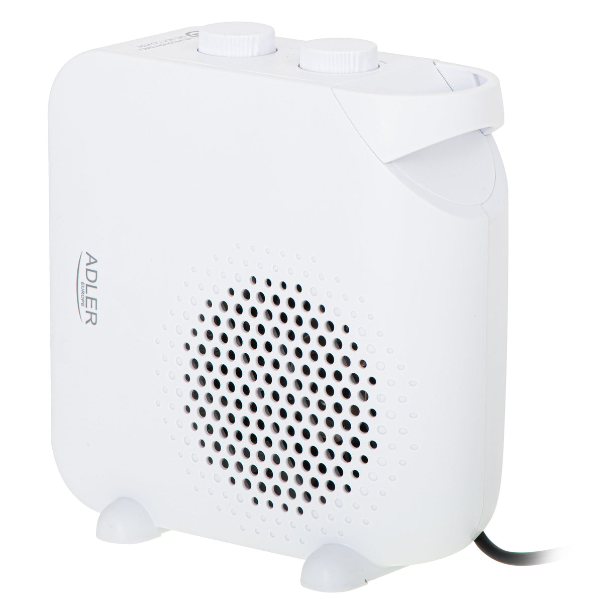 Adler Ad 7725w Calefactor Eléctrico Interior Blanco 2000 W Ventilador Eléctrico