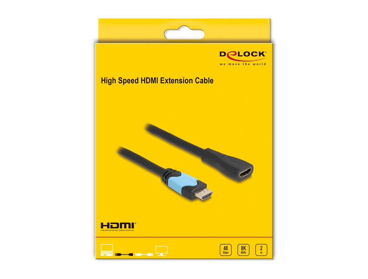 EAN 4043619819980 - DeLOCK 81998 cable HDMI HDMI tipo A (Estándar) Negro, Turquesa imagen 3