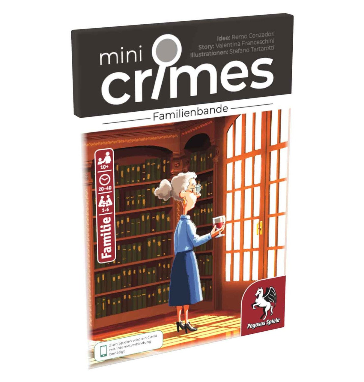 Pegasus Minicrimes: Lazos Familiares, Juego De Rompecabezas 19154g