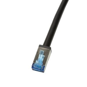 EAN 4052792051483 - LogiLink CQ7033S cable de red Negro 1 m Cat6a S/FTP (S-STP) imagen 1