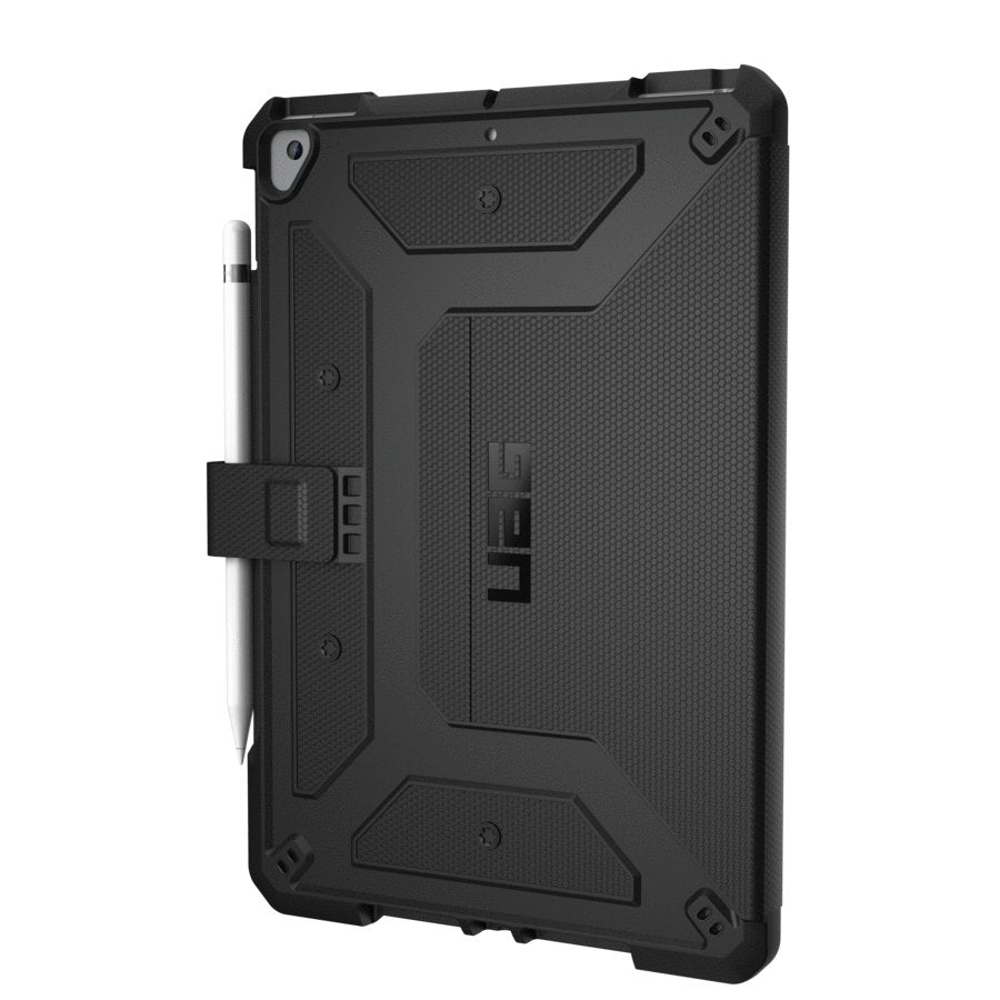Funda Tablet Uag Metropolis Black Para Ipad 2019 10.2"