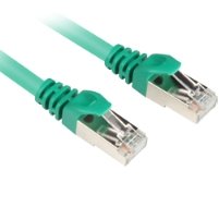 Cable De Conexión Sharkoon Rj45 Cat.6 S/Ftp Verde, 25 Cm 4044951014828