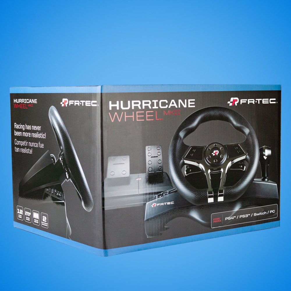EAN 8436563092251 - Blade Gaming Hurricane MKII Negro Volante + Pedales Nintendo Switch, PC, PlayStation 4, Playstation 3 imagen 3