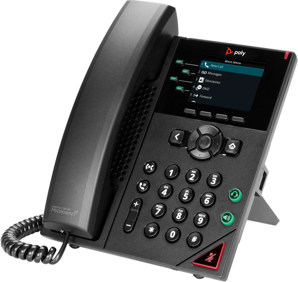 EAN 0196188445471 - Poly VVX 250 4-Line IP Phone and PoE-enabled teléfono IP Negro LED imagen 2