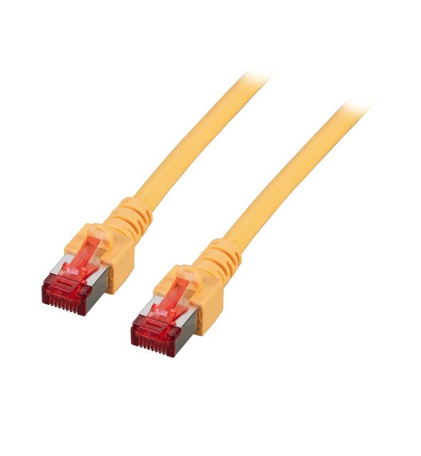 Cable De Red Efb Rj45 Cat.6 S Ftp Lszh Gelb 40m