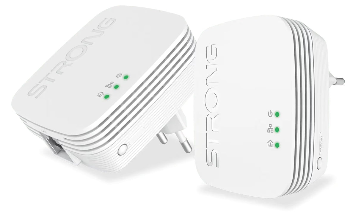 EAN 9120137872217 - Strong Powerline 600 Duo Mini 600 Mbit/s Ethernet Blanco 2 pieza(s) imagen 1