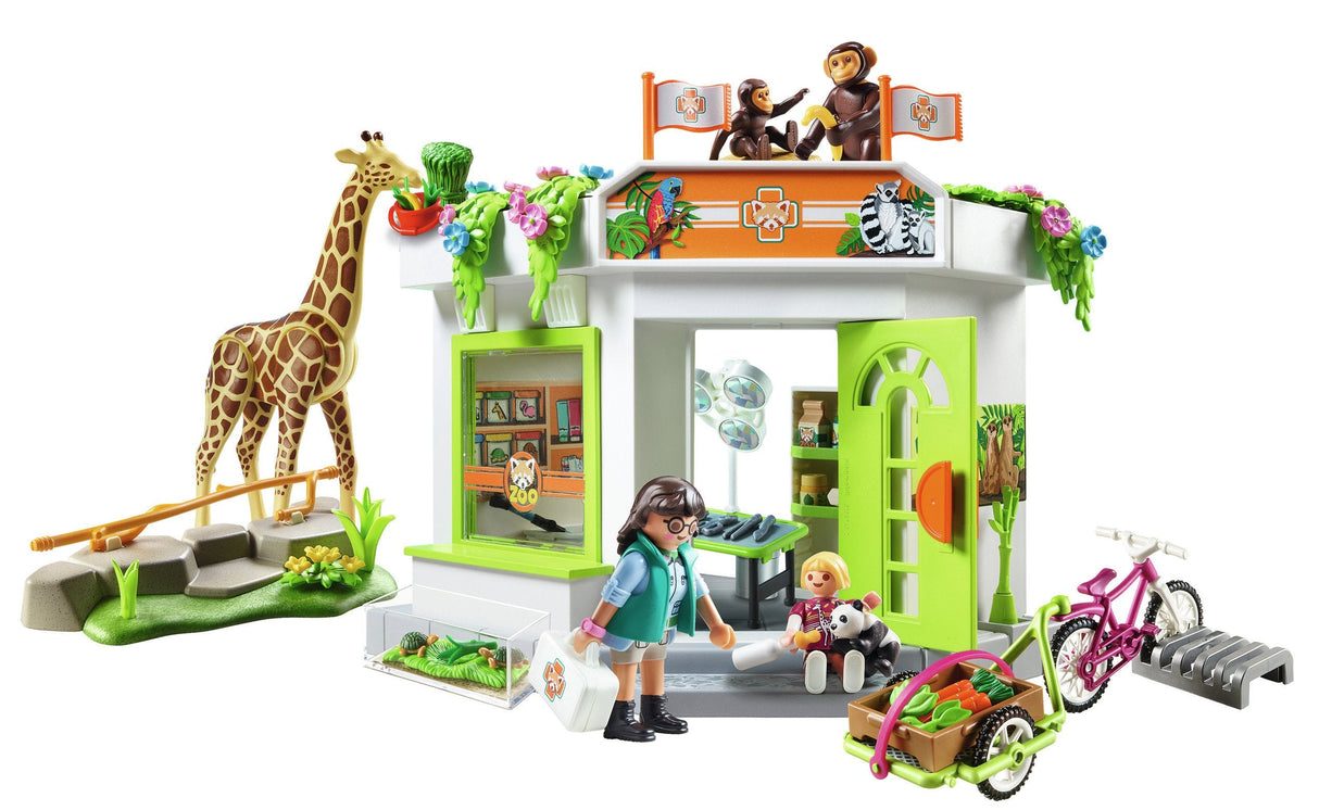 Playmobil 70900 Zoo Vet Practice Juguete De Construcción 70900