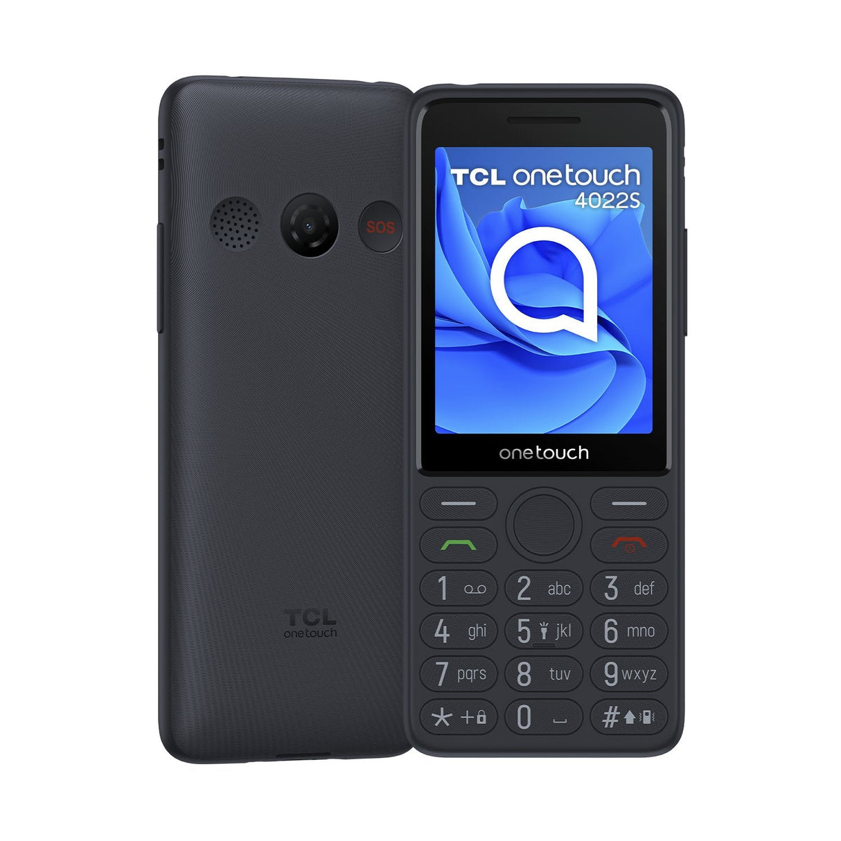 Teléfono Móvil Tcl One Touch 4022s Gris Oscuro