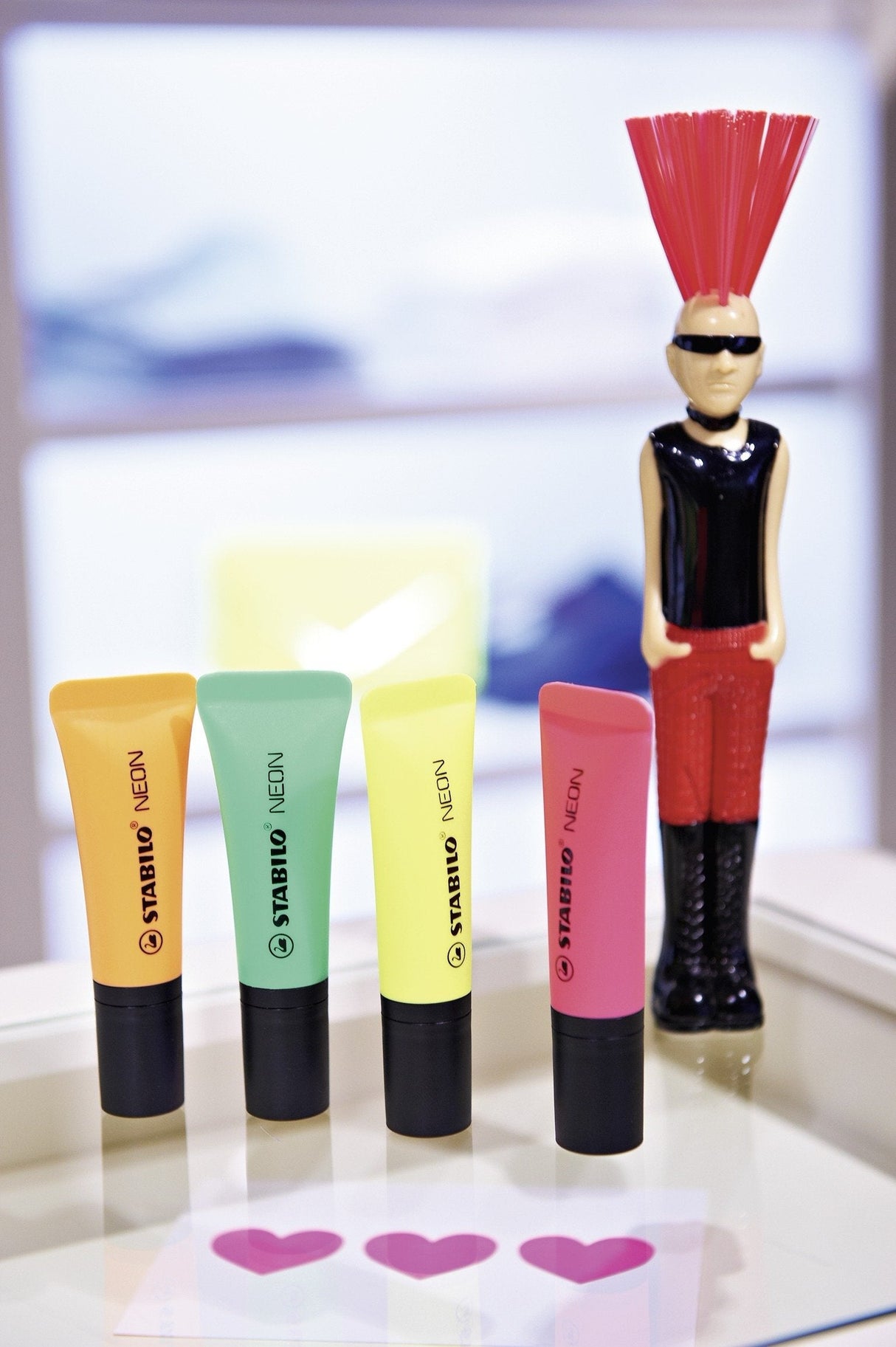 Stabilo Neon Marcador Fluorescente Amarillo -10u-