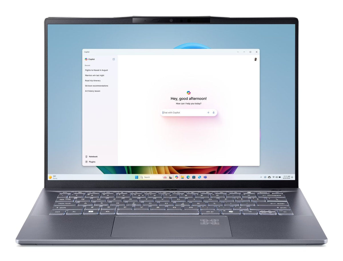 Portatil Laptop Acer Swift 14.5inch Qualcomm Adreno 16gb Ram Snapdragon X Plus 1tb Ssd Qwerty - Windows 11 Home - Grey