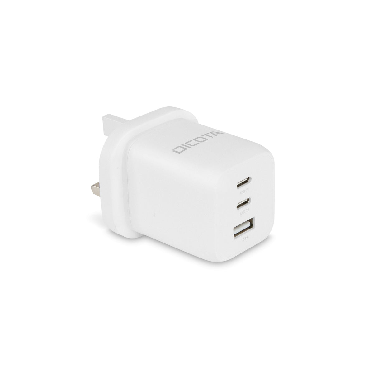 Dicota Cargador Gan 65w 1xusb-A 2xusb-C